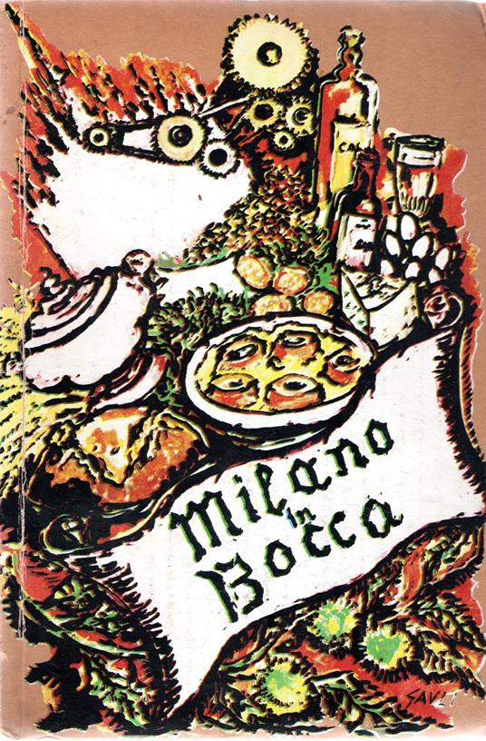 Milano in bocca - Mila Contini - copertina