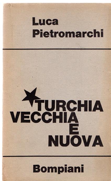 Turchia vecchia e nuova - Luca Pietromarchi - copertina
