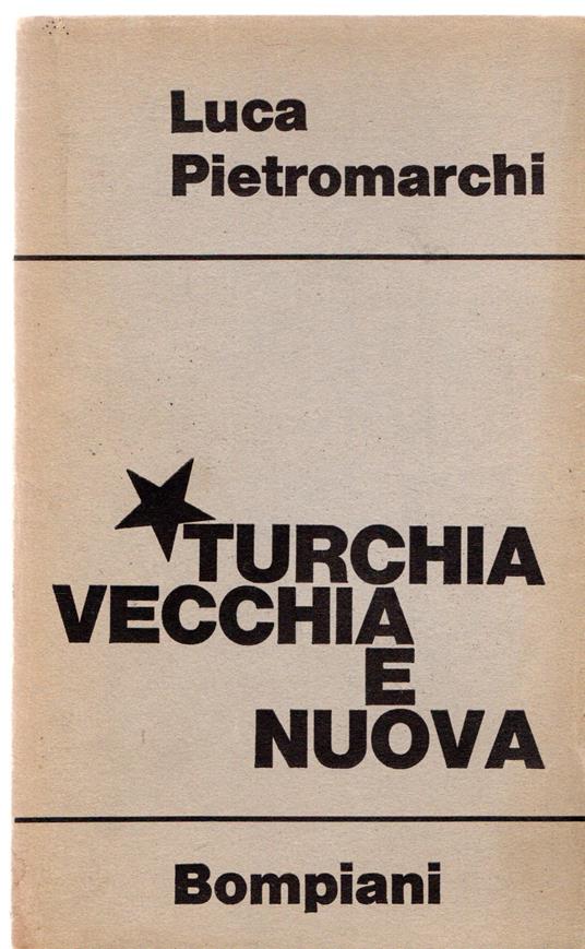 Turchia vecchia e nuova - Luca Pietromarchi - copertina