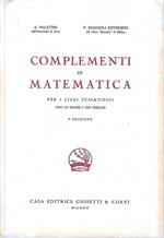 Complementi di matematica per i Licei Scientifici