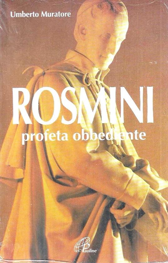 Rosmini profeta obbediente - Umberto Muratore - copertina
