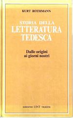 Storia della letteratura tedesca dalle origini ai giorni nostri