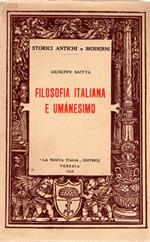 Filosofia italiana e Umanesimo