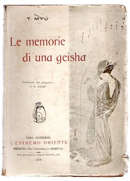 Le memorie di una geisha - copertina