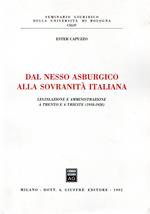 Nesso asburgico alla sovranità italiana