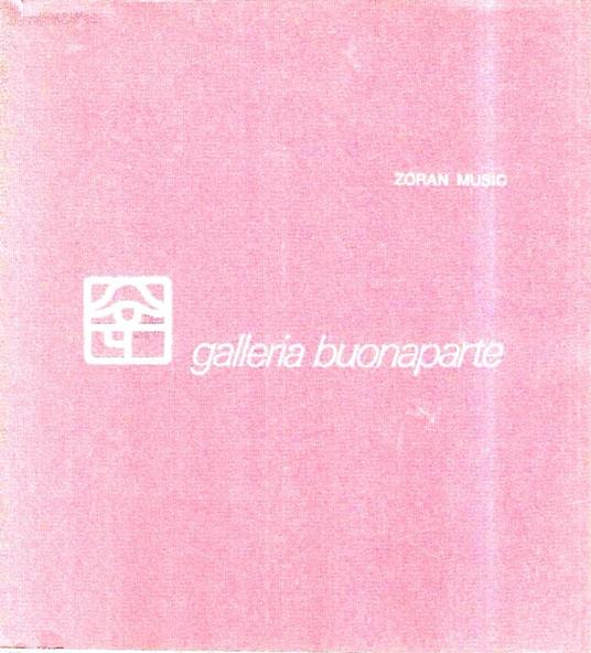 Zoran Music. Mostra antologica - Milano, 1974 - Luigi Cavallo - copertina