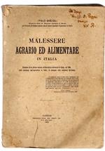 Malessere agrario ed alimentare in Italia: relazione di un giurato italiano all'Esposizione universale di Parigi, nel 1900, sulle condizioni dell' agricoltura in Italia