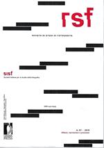 Album, narrazioni e processi - RSF Rivista di Studi di Fotografia, n.07/2018