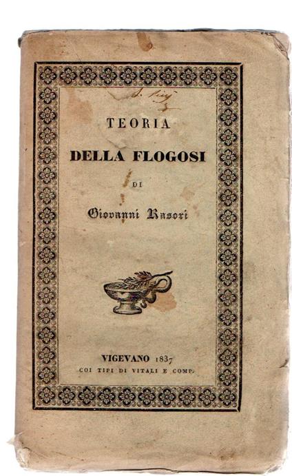 Teoria della flogosi - copertina