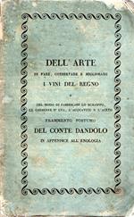 Dell'arte di fare, conservare e far viaggiare i vini del Regno e del modo di fabbricare lo sciloppo, l'acquavite e l'aceto