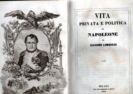 Vita privata di Napoleone - Giacomo Lombroso - copertina
