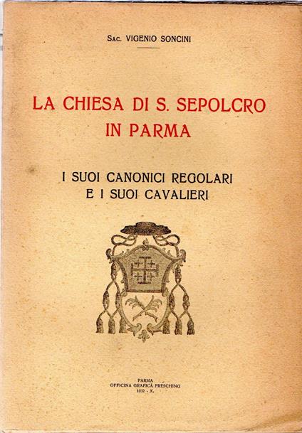 La Chiesa Di S. Sepolcro In Parma - copertina