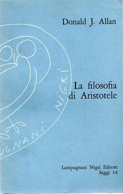 La filosofa di Aristotele - copertina