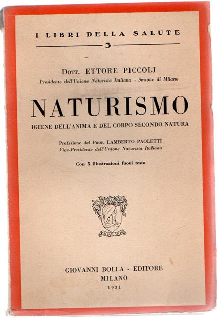Naturismo - copertina