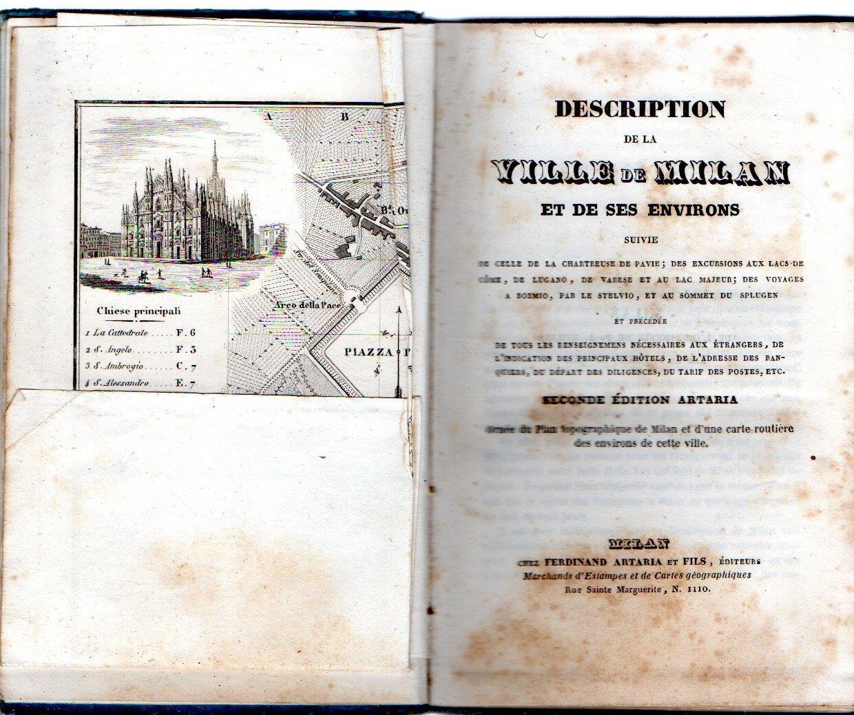 Description De La Ville De Milan Et Ses Environs