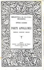 Poeti apollinei: Sofocle, Euripide, Orazio