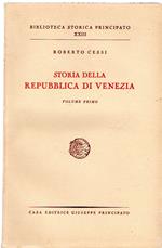 STORIA DELLA REPUBBLICA DI VENEZIA Volume 1