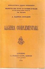 Algebra complementare (Collana 