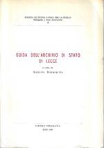 Guida dell'Archivio di Stato di Lecce