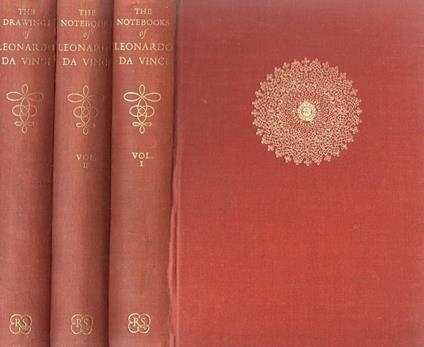 The notebooks of Leonardo da Vinci (3 vol.) - copertina