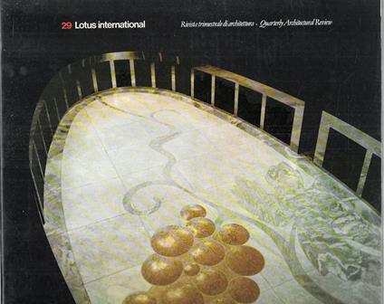 Lotus International. Rivista trimestrale di Architettura, n.29 - 1980/4 - copertina