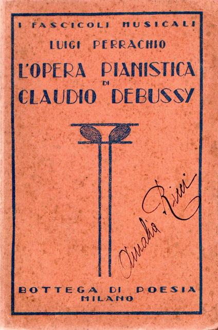 L' opera pianistica di Claudio Debussy - Luigi Perrachio - copertina