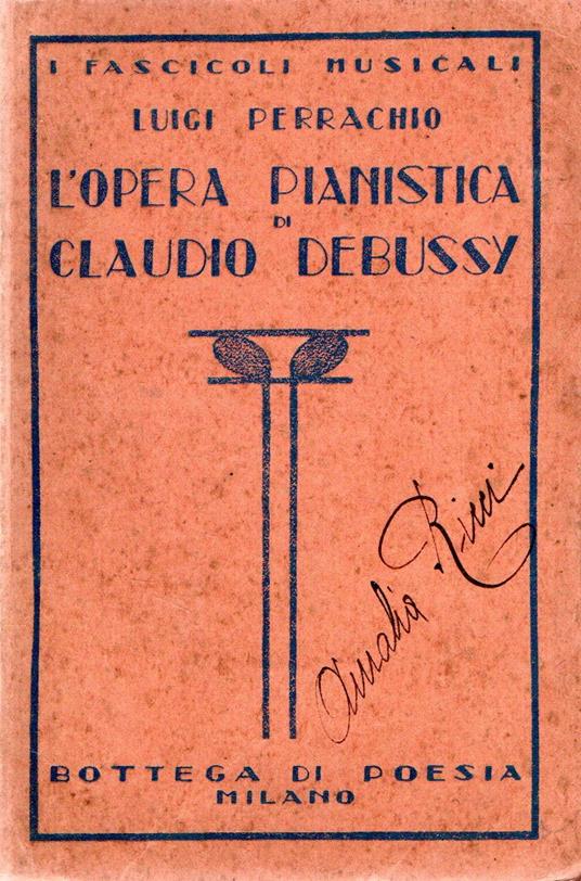 L' opera pianistica di Claudio Debussy - Luigi Perrachio - copertina