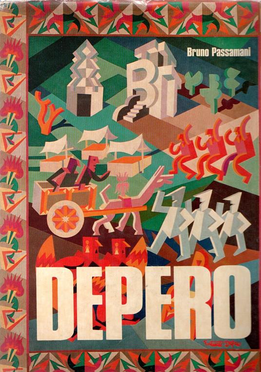 Fortunato Depero - Bruno Passamani - copertina