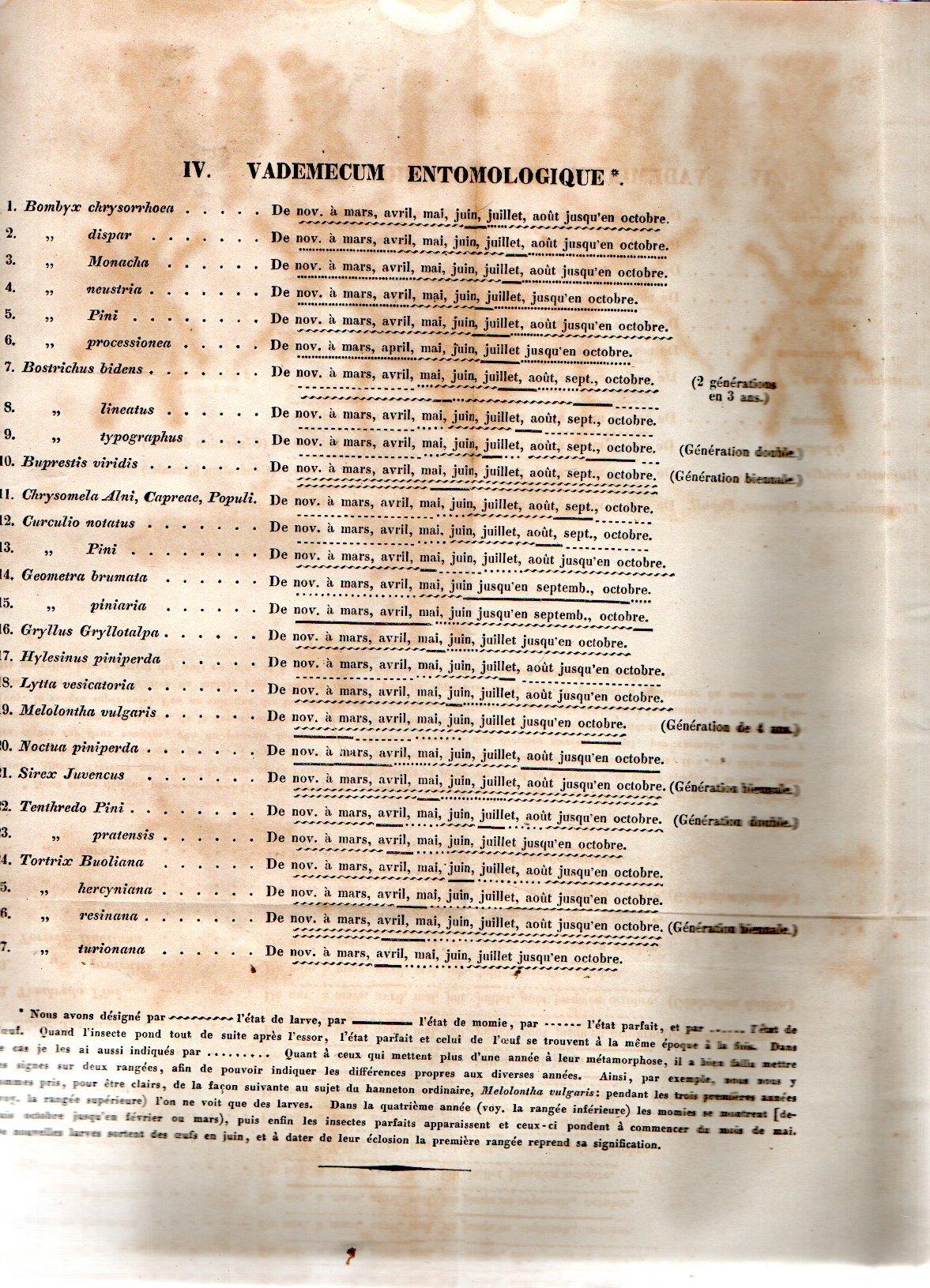 Les Hylophthires et leurs ennemis, ou Description des insectes les plus nuisibles aux forêts, ainsi que des autres animaux causant des dégàts dans les bois, avec une m´thode pour apprendre à les détruie et à ménager ceux qui leur font la guerre. Manu
