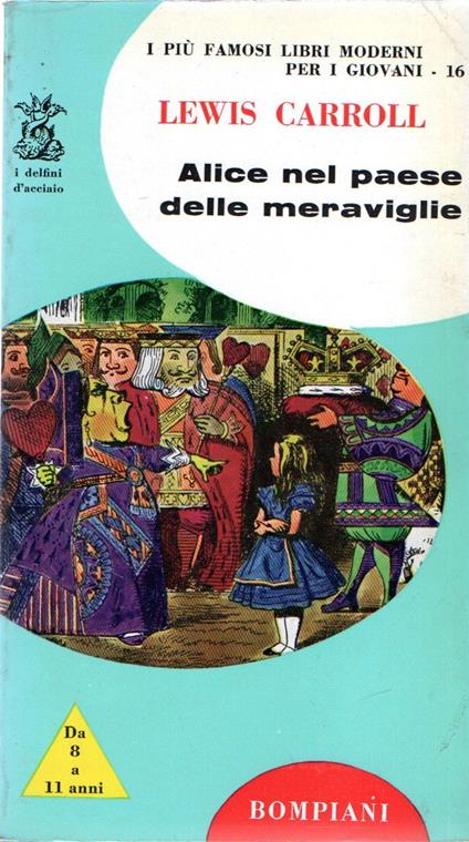 Alice nel paese delle meraviglie - Lewis Carroll - copertina