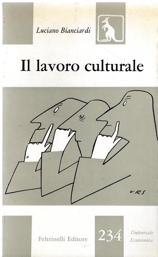 Il lavoro culturale - Luciano Bianciardi - copertina