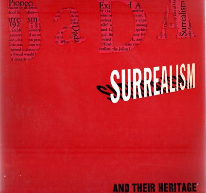 Dada, Surrealism, and Their Heritage - copertina