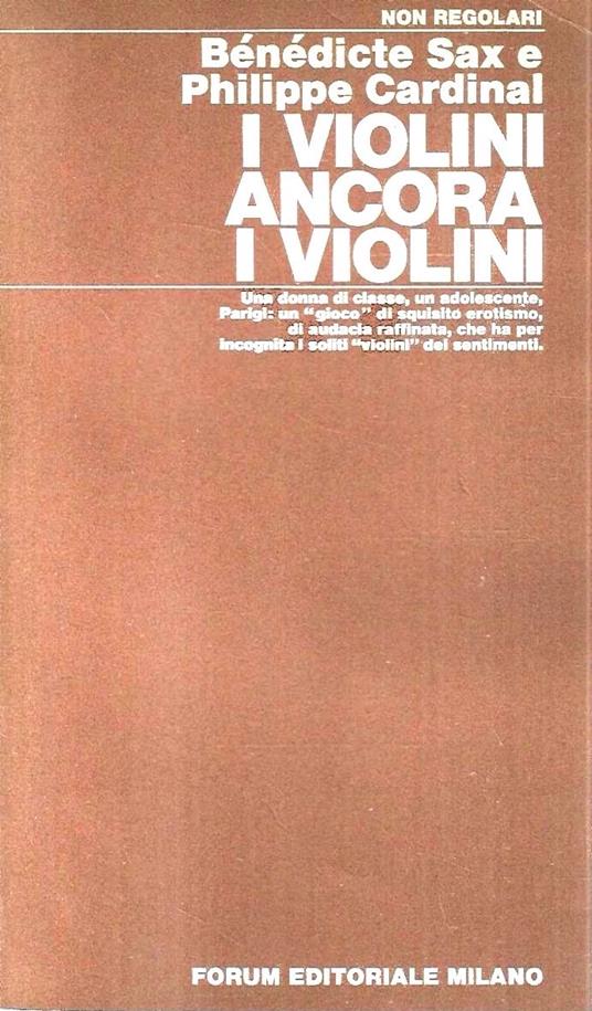 I violini ... ancora i violini - copertina