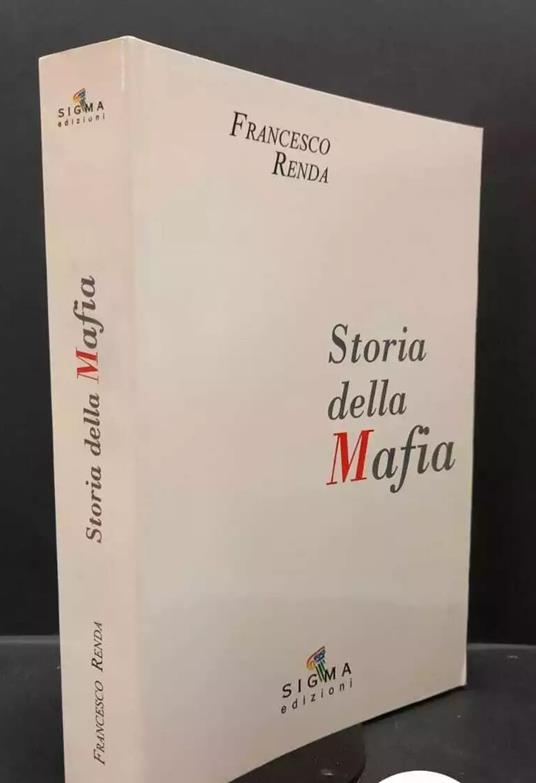Storia della mafia - Francesco Renda - copertina