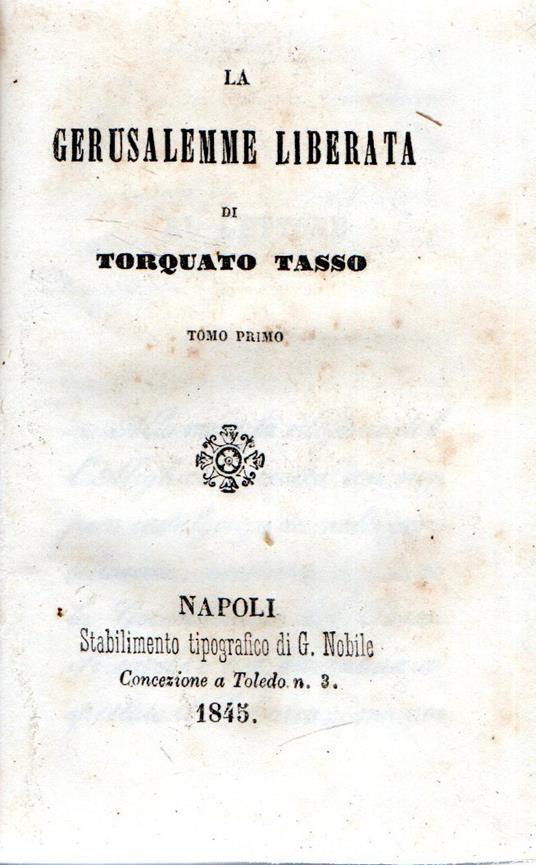 La Gerusalemme liberata (2 vol.) - Torquato Tasso - copertina