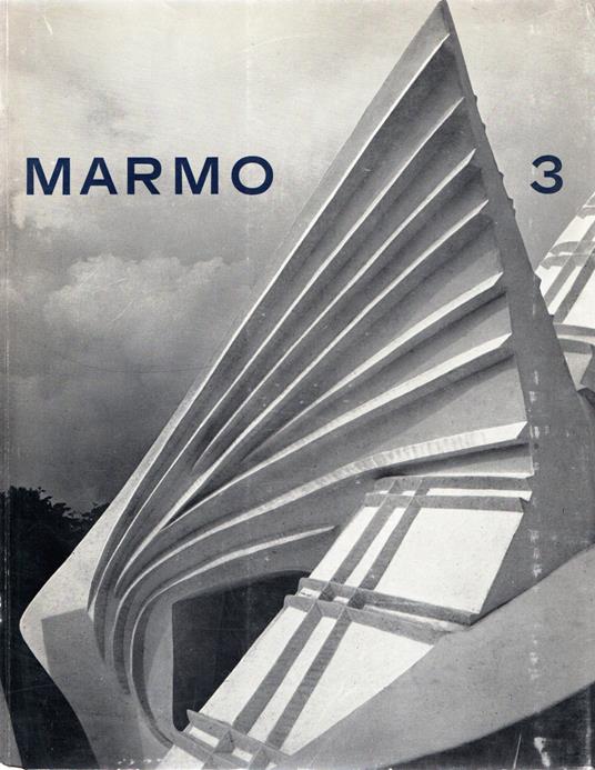 Marmo 3 : Rivista Internazionale d'arte e d'architettura - copertina