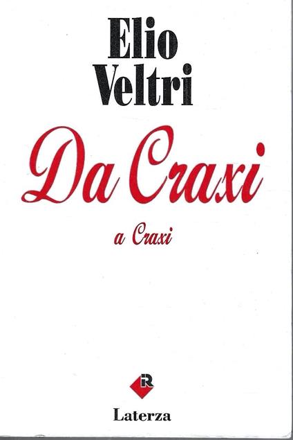 Da Craxi a Craxi - Elio Veltri - copertina