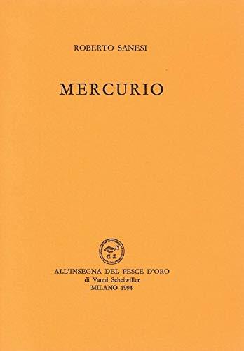 Mercurio - Roberto Sanesi - copertina