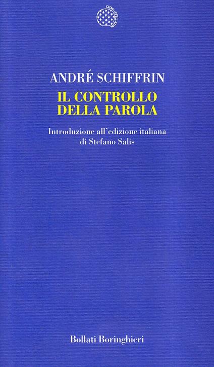 Il controllo della parola - copertina