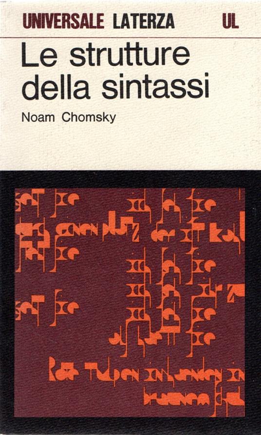 Le strutture delle sintassi - Noam Chomsky - copertina