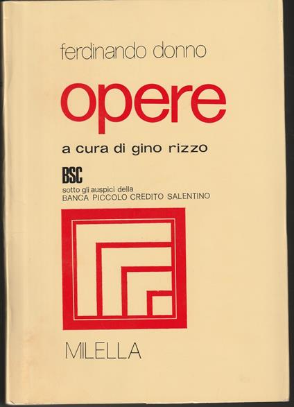 Opere - copertina
