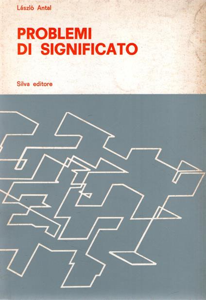 Problemi di significato - copertina