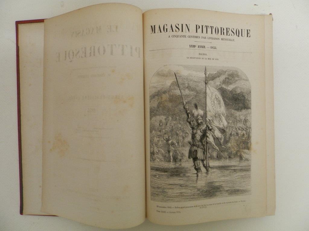 Le Magasin Pittoresque. Publié, depuis sa fondation, sous la direction de M. Edouard Charton. Vingt-Troisième année