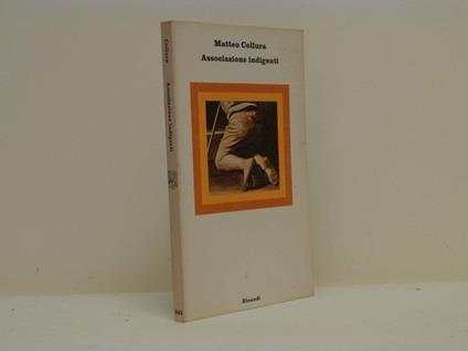 Associazione indigenti - Matteo Collura - copertina