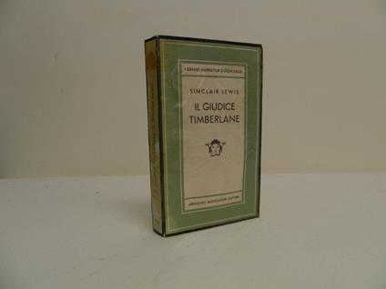 Il giudice Timberlane - Sinclair Lewis - copertina