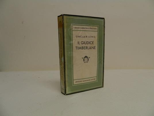 Il giudice Timberlane - Sinclair Lewis - copertina