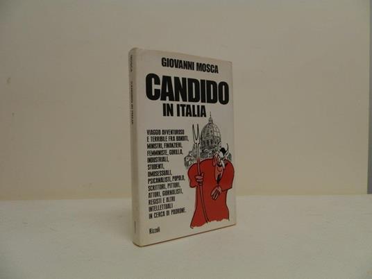 Candido in Italia - Giovanni Mosca - copertina
