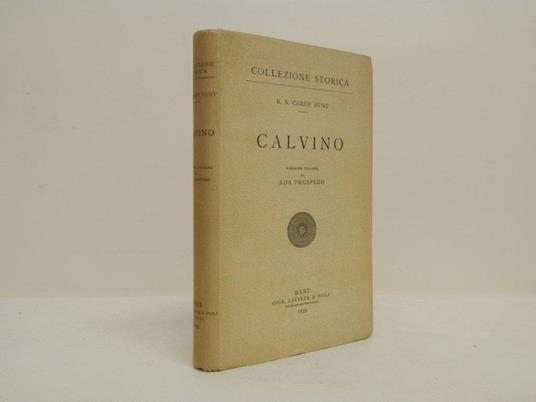 Calvino - Carew Hunt - copertina