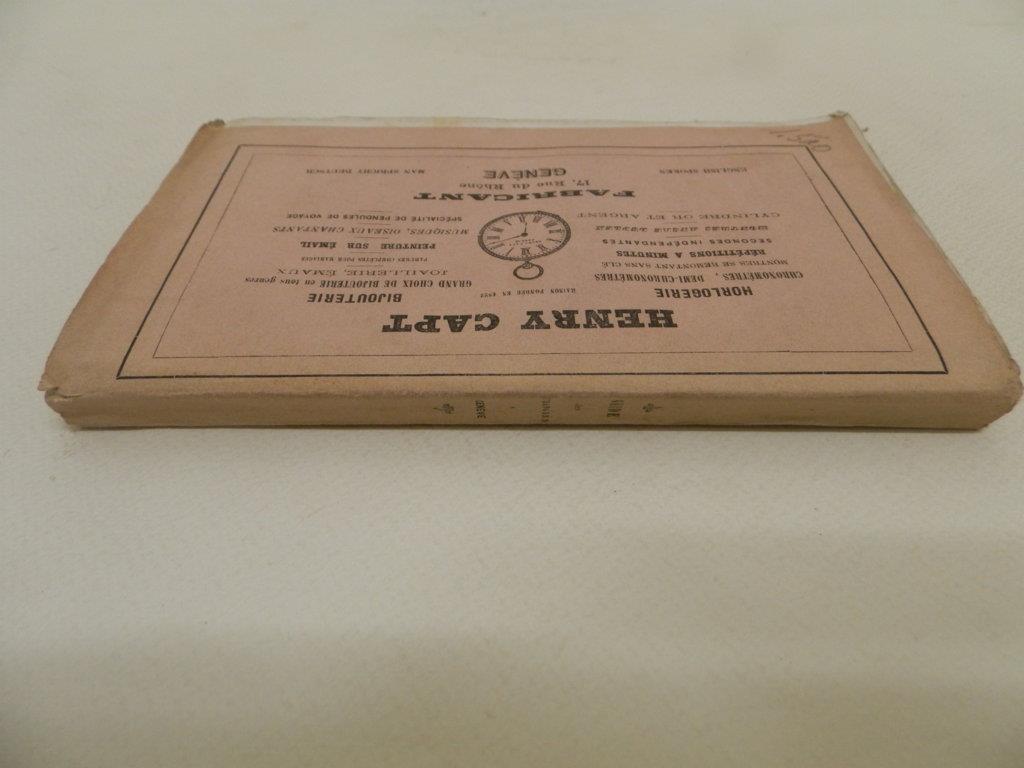 Guide indicateur et historique de Genève ancienne et moderne. Deuxième édition