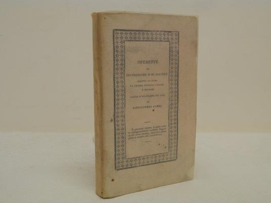 La vita ed alcune lettere familiari di Galileo Galilei - Bartolomeo Gamba - copertina